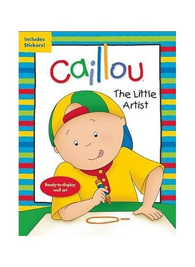 Buy Caillou: The Little Artist: Ready-to-display wall art in UAE