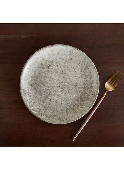 Buy Concrete Dessert Plate 21 x 2 x 21 cm in UAE