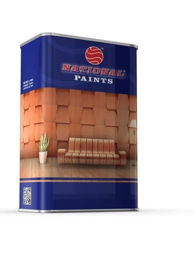 Buy National Paints Wood Stain Golden Brown N-023 (1L) Premium Fast Drying in UAE