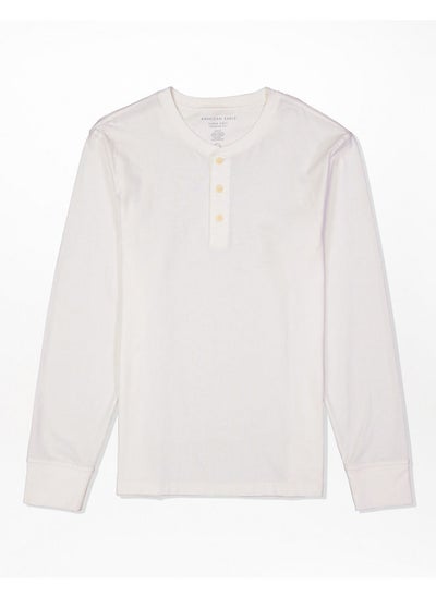 Buy AE Long-Sleeve Henley T-Shirt in UAE