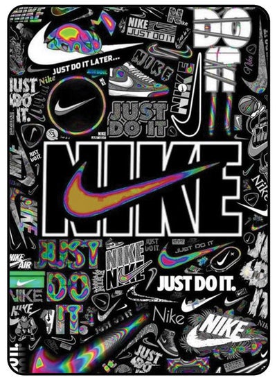 اشتري Protective Case Cover For Samsung Galaxy Tab S6 10.5 Inch  Nike في الامارات