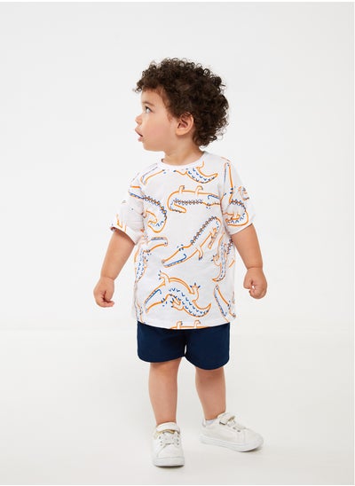 Buy Elastic Waist Basic Baby Boy Shorts in Egypt