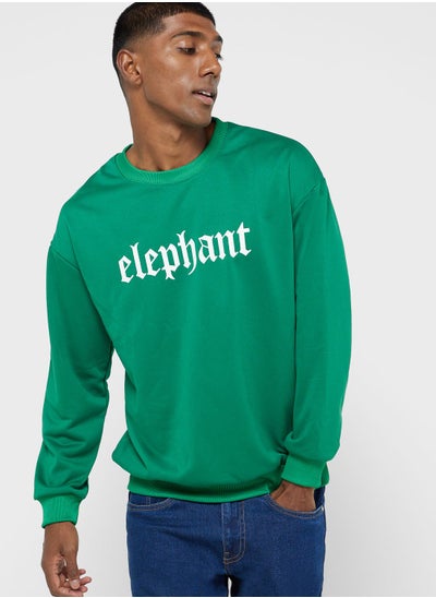 Buy Slogan Sweatshirt in UAE