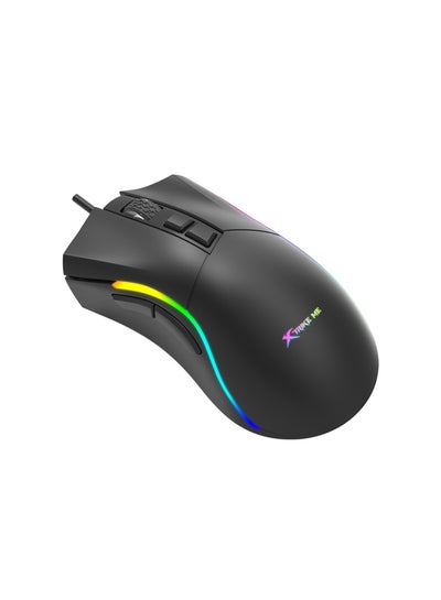Buy Gm226 Rgb Gaming Mouse - Optical Sensor 7,200 Dpi - 7 Programmable Buttons - With Software in Egypt