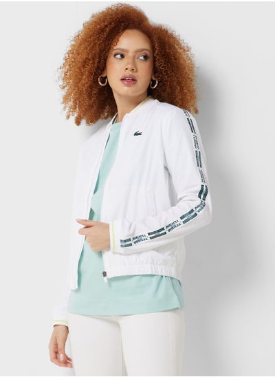 Buy Logo Zip Through Bomber Jacket in Saudi Arabia