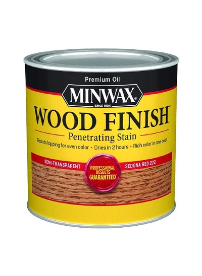 Buy Wood Finish Penetrating Stain Sedona Red 284 ml 22220 in Saudi Arabia