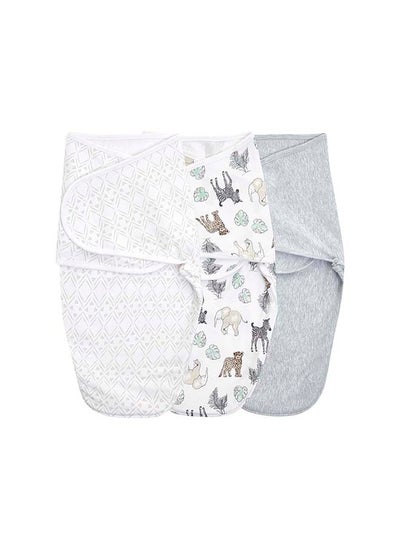 اشتري Essentials Easy Swaddle Wrap - Pack of 3 في الامارات