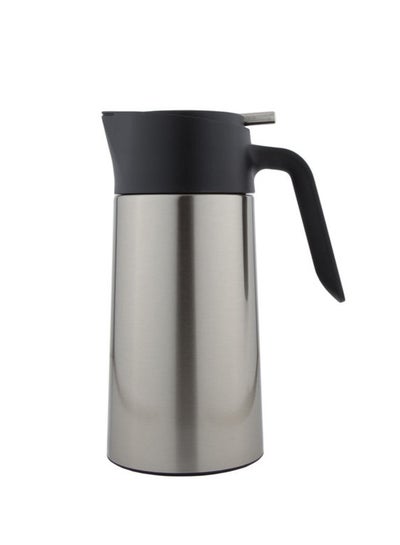 اشتري Stainless Steel Coffee And Tea Vacuum Flask 1.0 Liter Black في السعودية