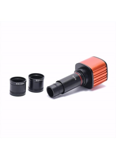 اشتري 16MP 1080P HDMI Industry Camera 0.5X Reduction Eyepiece Lens 23.2mm Mounting with 30mm 30.5mm Ring Adapter Apply for Stereo Biological Microscope في الامارات