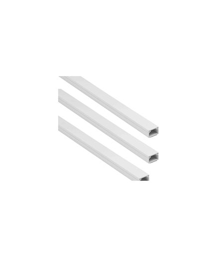 Buy 90cm Square Cable Box Self Adhesive PVC Trunking White Wall Cord Cover Cable Concealer On Wall Wire Cover Paintable Cable Management Raceway to Hide Wires Pack of 3 (3pcs 16x16x900mm) in UAE