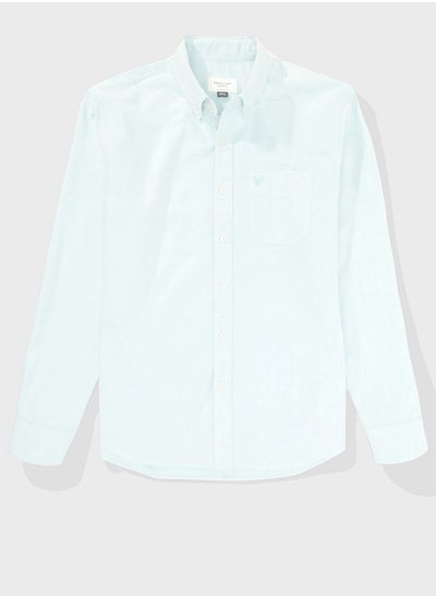 Buy Slim Fit Button Down  Shirt in Saudi Arabia