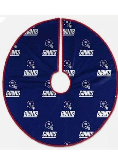 اشتري Blue New York Giants Micro Plush Christmas Tree Skirt في الامارات