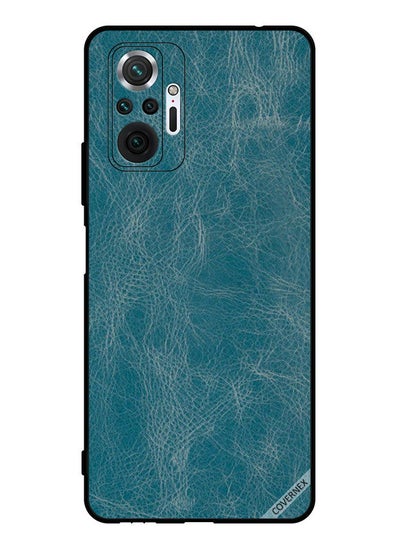 اشتري Protective Case Cover For Xiaomi Redmi Note 10 Pro Vintage Leather Pattern Multicolour في السعودية