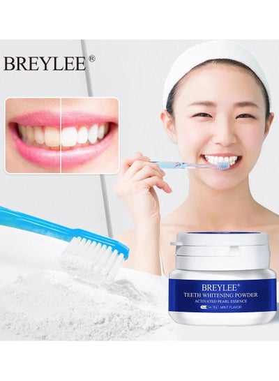 Buy Teeth Whitening Powder Oral Care Tooth Powder Bright Protection Teeth Cleaning in Saudi Arabia