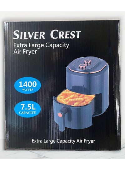 Buy Silver Crest Air Fryer with Large Capacity 7.5L, 1400 Watts in UAE