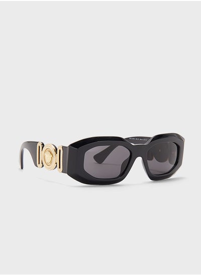 Buy 0Ve4425U Hexagonal Sunglasses in UAE