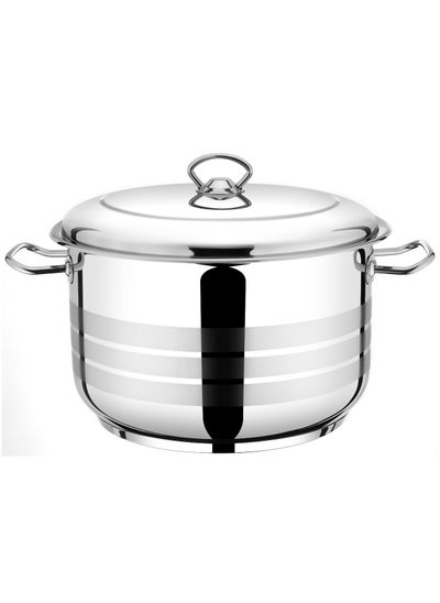 اشتري Masterchef Deep Pot 34cm - 21 Litre - 18/10 Cr-Ni Stainless Steel في الامارات