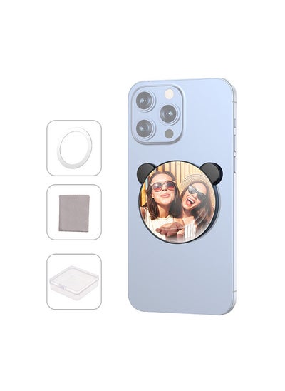 اشتري Universal Magnetic Selfie Mirror for Phone Back Camera Universal Phone Selfie Mirror Replacement for iPhone 15/14/13/12 Android Smartphone Video Selfie Vlog Accessories في السعودية