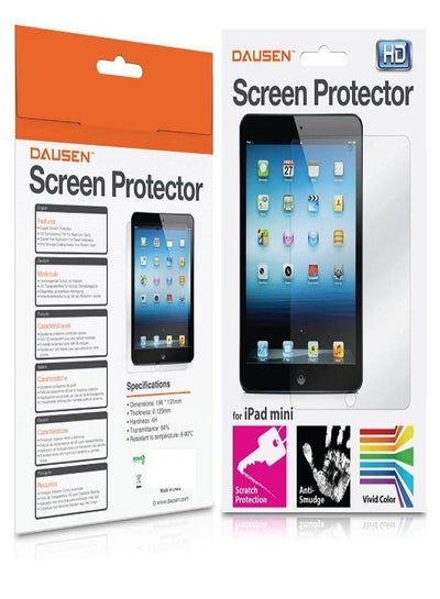 Buy Dausen screen protector for ipad mini with retina display and ipad mini high transparency and scratch protection in Egypt