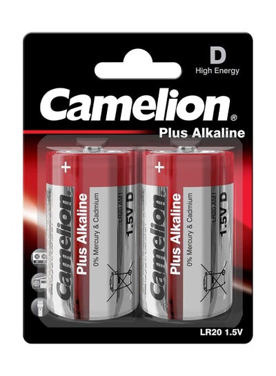 اشتري Camelion LR20 D Mono Plus Alkaline Battery في مصر