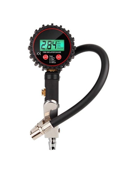 Buy Digital Tire Inflator with Pressure Gauge for Heavy Duty in UAE