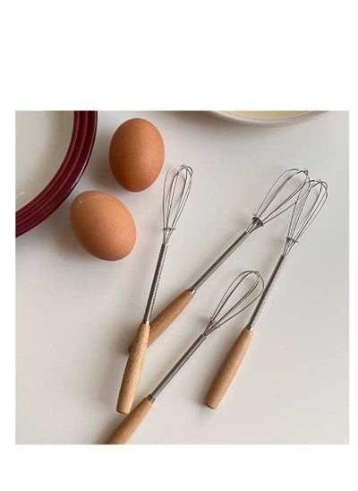 Buy Egg and Nescafe whisk with wooden handle in Egypt