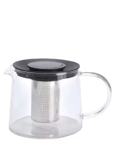 Buy Glass Teapot with Stainless Steel Infuser in UAE