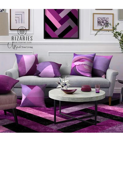 Buy Purple Mist Throw Pillow Set of 6 in UAE