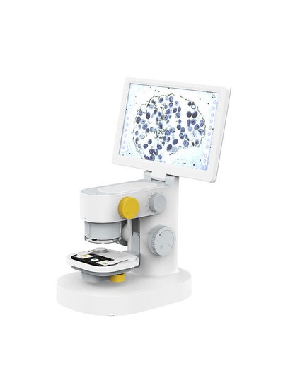 اشتري Rechargeable Intelligent Microscope 1200X Optical Magnification Cordless Microscopic Magnifier Electronic Magnifying Tool في الامارات