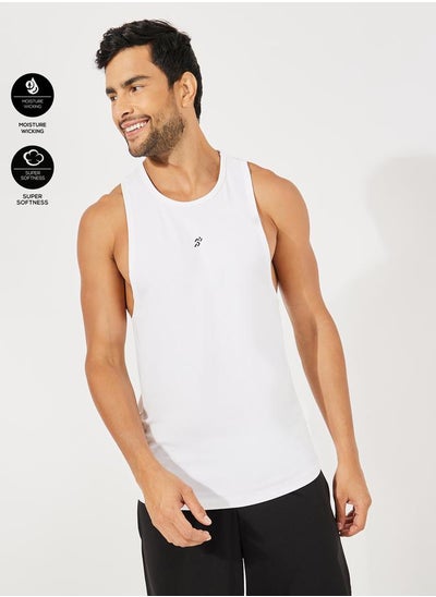 اشتري Super Stretch Drop Armhole Stringer Workout Tank في السعودية