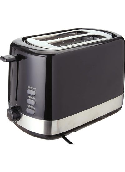 Buy Tornado TT-852-B Toaster, 2 Slices, 720-850 Watt - Black in Egypt