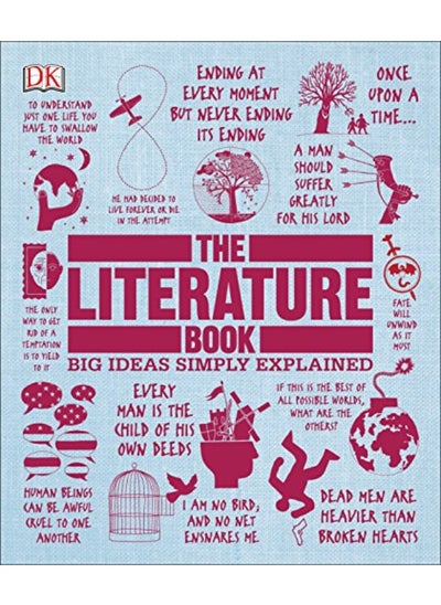 اشتري The Literature Book: Big Ideas Simply Explained في الامارات