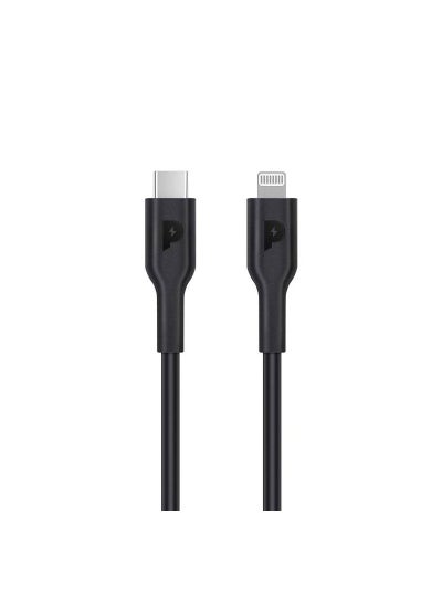 Buy iPhone Charger Type C To Lightning Cable 1.2M PD 20W Fast Data Sync And Charge Compatible with iPhone 14/14 Plus/ 14 Pro/14 Pro Max/13/12/11/XS/Pro Max /Pro/Mini/SE/ ipad 9 - Black in UAE