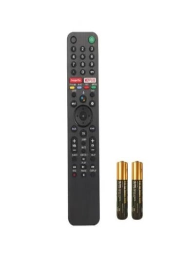 اشتري New Voice Remote Control for Sony Smart TV KD55X9500G KD55X9000H KD65X9000H KD75X9500G KD85X9500G KD55X9500H Controller with Two Batteries في السعودية