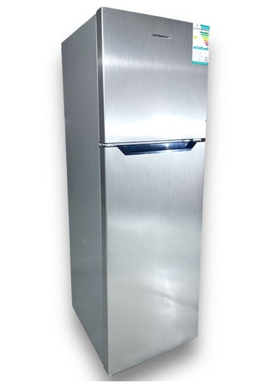 Buy Double Door Refrigerator, 243L, 8.60 Feet, Silver - JSRF-3255 in Saudi Arabia