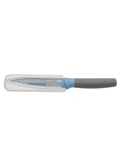 Buy Kitchen Serrated Utility Knife Blue in Egypt