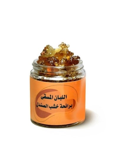 Buy Frankincense incense watered with the scent of sandalwood-70 gram in Saudi Arabia