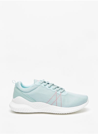 Buy Textured Womens' Sports Shoes with Lace Up Closure in Saudi Arabia