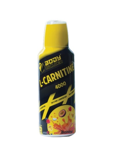 Buy Body Builder L Carnitine 4000 Tropical Flavor - 500ml in Saudi Arabia