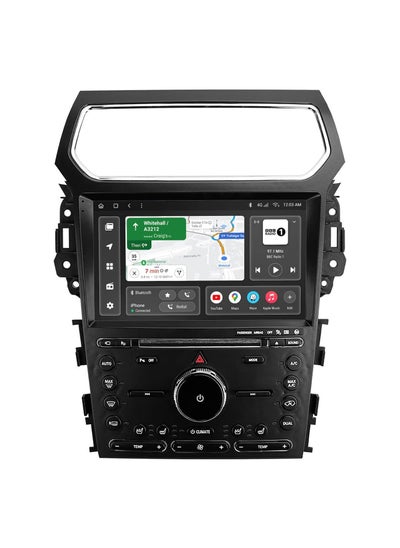 اشتري Android Car Stereo for Ford Explorer 2011 To 2019 2GB RAM 32GB ROM Mirror-Link Wi-Fi BT, Radio GPS Navigation, 10 Inch Support Apple Carplay, IPS Touch Screen with Backup Camera Included في الامارات