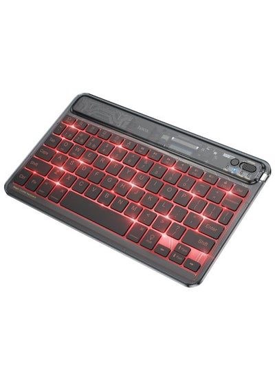 Buy Hoco Wireless keyboard S55 Transparent Discovery Edition English in UAE