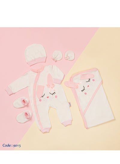 Buy New born Cotton Body Suit for Baby set 5 pcs in Egypt