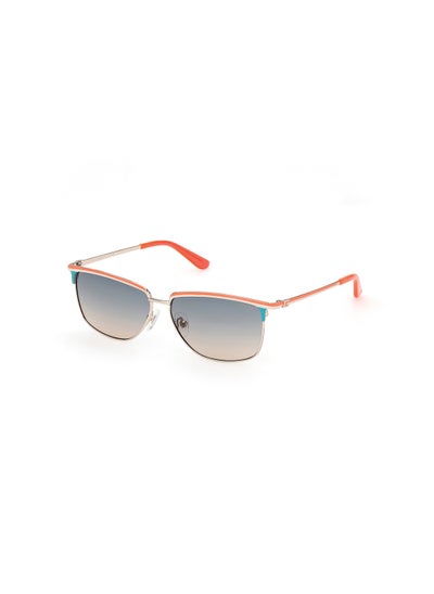 Buy Women's UV Protection Rectangular Shape Sunglasses - GU0013374P56 - Lens Size: 56 Mm - Shiny Pale Gold in Saudi Arabia