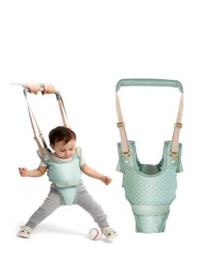 Buy Handheld Baby Walking Harness, Kids Walking Learning Helper for Boys Girls, Adjustable Walker Safety Harness Assistant Belt for Toddler Infant Child Mint Green in Saudi Arabia