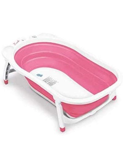Buy BabyJem Folding Baby Bathtub, Pink in Egypt