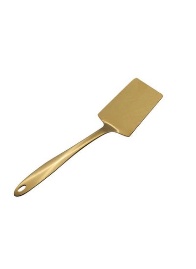 Buy Stainless Steel Gold Frying Shovel 26 cm in UAE