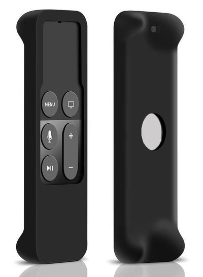 اشتري Case for Apple TV 4th Generation, Protective Case for Apple TV Siri Remote 2021, Lightweight Anti Slip Shockproof Silicone Cover في السعودية