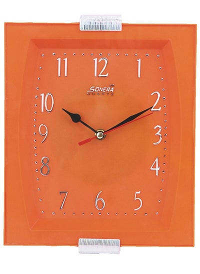 اشتري Sonera Wall Clock -2061 -Analog-Quartz- Orange في مصر