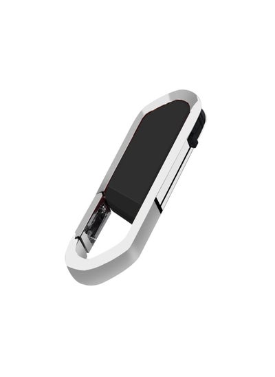 اشتري USB Flash Drive, Portable Metal Thumb Drive with Keychain, USB 2.0 Flash Drive Memory Stick, Convenient and Fast Pen Thumb U Disk for External Data Storage, (1pc 4GB Black) في الامارات