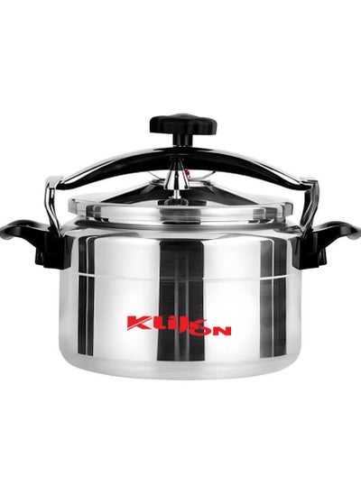 Buy 3L Aluminum Pressure Cooker- KPC-603 | Equipped with Multi-Safety Device | Durable Aluminum Alloy Construction with Firm Handles| Compatible with Gas, Silver in Saudi Arabia